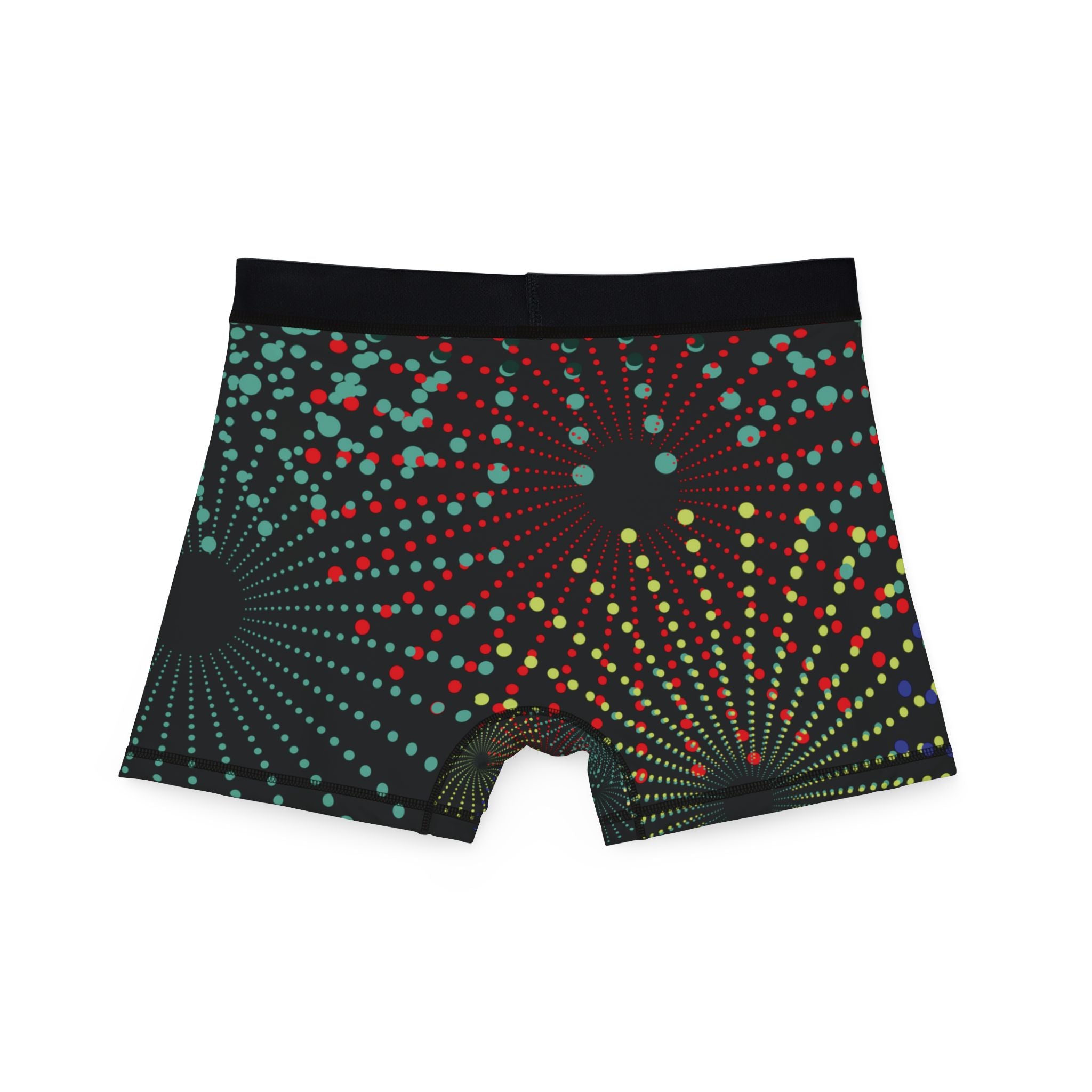 Men's AOP Boxer Shorts - Glow in the Dark Pattern, Unique Men's Underwear, Fun Gift for Him, Colorful Boxers, Party Wear, Holiday Essentials