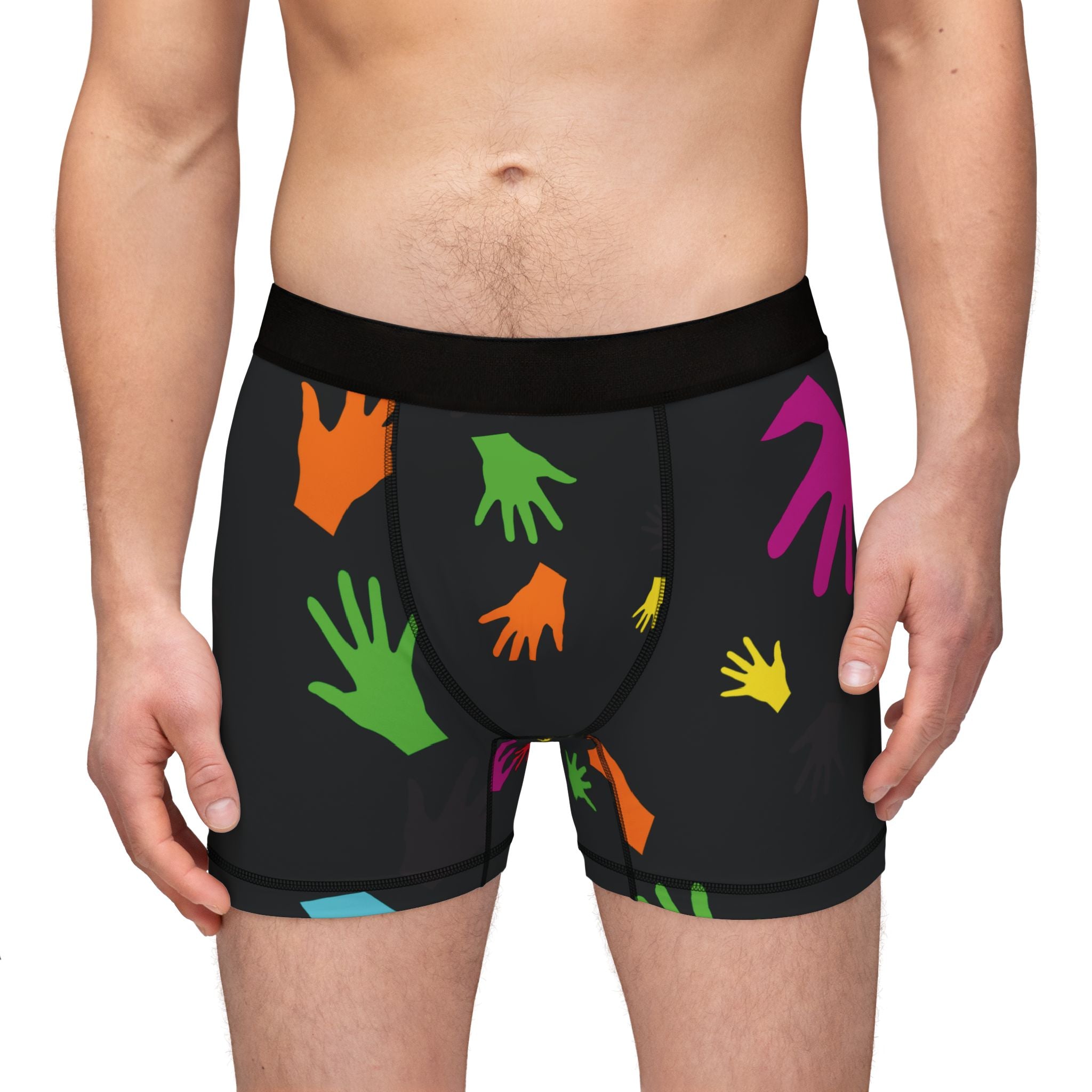 Colorful Hands Boxers